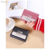 ราคา กระเป๋าผู้หญิงสะพายข้าง◆❧⊕พร้อมส่ง8สีกระเป๋าสตางค์ใบสั้น Forever Young 244 (8496451073)