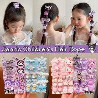 ราคา SANRIO ยางรัดผม แบบยืดหยุ่นสูง ลาย Kuromi melody Cinnamoroll น่ารัก เครื่องประดับ สําหรับเด็กผู้หญิง (24423653374)