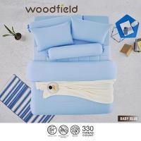 ราคา Woodfield ผ้าปูที่นอน ไม่รวมผ้านวม*** สี Baby Blue สัมผัสนุ่มลื่น ~ ส่งฟรี (16489256837)
