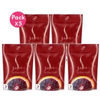 ราคา โปรโมชั่น 5 ซอง S Sure plus Blood Orange เอสชัวร์ พลัส อาหารเสริม จำนวน 5 ซอง (23252863685)