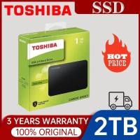 ราคา External Hard Disk ฮาร์ดไดรฟ์ภายนอก 1TB/2TB/4TB Toshiba SSD 2.5"(สีดำ) ฮาดดิสพกพา USB3.0 External Hard Drive (18690641638)