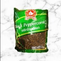 ราคา พริกไทยเม็ดดำ ตรามือที่ 1ของแท้ %ขนาด 500 กรัม บรรจุซองซิปล็อค (6832363947)
