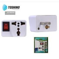 ราคา Toshino ปลั๊กแปลง2ขาแบน รุ่นFO-6S (1945864281)