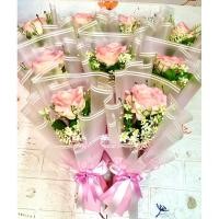 ราคา พร้อมส่งช่อดอกกุหลาบ ไซต์M ดอกไม้ปัจฉิม ดอกกุหลาบวาเลนไทน์ ดอกกุหลาบผ้า (14649345515)