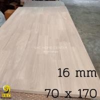 ราคา หน้าโต๊ะทำงาน หนา 16 mm ขนาด 70 x 170 ซม ไม้ยางพาราประสาน สวย 1 หน้า TABLE TOP RUBBER WOOD (9989759120)