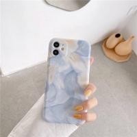 ราคา เคสไอโฟน ลายหินอ่อน โทนสีฟ้าครีมคลุมฐานเลนส์กล้อง บางรุ่น Case Iphone 7,7+,8,8+,X,Xs,Xr,Xsmax,11,11pro,11promax,se2 (4053139640)