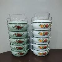 ราคา ปิ่นโต ปิ่นโตเคลือบบุษบา 5 ชั้น (21132058449)
