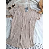 ราคา เสื้อยืดแฟชั่น คอวี ยืดtopshop (25980248313)