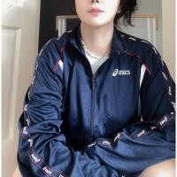 ราคา ASICS jacket vintage 90s แท้มือสอง ผ้าบาง (11899653331)