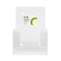 ราคา ONE กล่องใส่โบว์ชัวร์ A5 แบบใส รุ่น K-446 (11170893365)