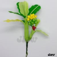 ราคา งานดินปั้นต้นกล้วยปลายลวด สูง 4” (17191391970)