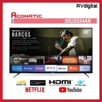 ราคา ACONATIC TV UHD LED (55", 4K, Smart) รุ่น 55US534ANส่งเฉพาะกรุงเทพปริมนฑล (3628758080)