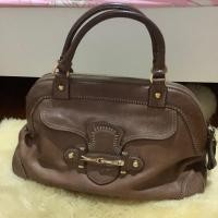 ราคา [ของแท้100%] กระเป๋าgucci กระเป๋ากุชชี่ กระเป๋าถือสีน้ำตาล แบรนเนมด์มือสอง มือ2 (6831302495)
