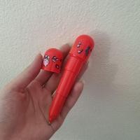 ราคา ปากกาแคปซูล พกพา มินิ เครื่องเขียน ปากกาคิตตี้ คิตตี้ hello kitty ปากกาลูกลื่น ของแท้ sanrio (14648565394)