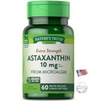 ราคา Extra Strength ASTAXANTHIN 10 MG 60 Quick Release Liquid Softgels NATURE'S TRUTH แอสตาแซนธิน (25322027477)