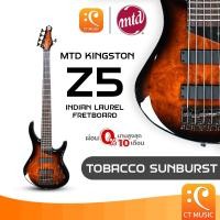 ราคา MTD Kingston Z5 Indian Laurel Fretboard Tobacco Sunburst Electric Bass เบสไฟฟ้า Z 5 IndianLaurel TobaccoSunburst (25275745259)