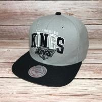 ราคา หมวก Los Angeles Kings Mitchell & Ness Snapback Hat Grey (25220868677)
