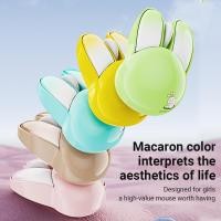 ราคา Mofii M6 Pippi Rabbit Macaron เมาส์ไร้สาย 2.4GHz + บลูทูธ โหมดคู่ / 2.4GHz (21185969378)