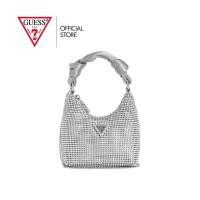ราคา GUESS กระเป๋า รุ่น RY920573 LUA MINI HOBO สีเงิน (25221009553)