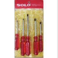 ราคา ไขควง 5ตัว/ชุด SOLO (13284847005)