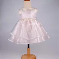 ราคา ชุดเจ้าหญิงเด็ก ชุดราตรีเด็ก ชุดเดรสเด็กไปงาน เสื้อผ้าชุดออกงานเด็ก ชุดเดรสผูกโบว์หลัง ชุดนางฟ้าสีชมพูอ่อน (1537186035)