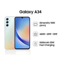ราคา Galaxy A34 5G Ram 8 Rom 128 GB เครื่องศูนย์ไทยแท้ (แอคแล้ว) (24828561729)
