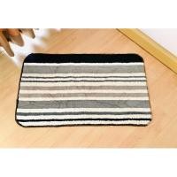 ราคา พรมเช็ดเท้า (ผืนใหญ่) สีเทาดำขาวลายทาง มือสองขายตามสภาพ สินค้าญี่ปุ่น-เกาหลีแท้ (26055276502)