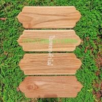 ราคา แผ่นไม้สักทำป้ายจำนวน1แผ่นขนาดกว้าง12ซมยาว38ซม. (11259058770)