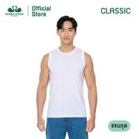 ราคา ห่านคู่ เสื้อแขนกุดผู้ชาย สีขาว รุ่น Classic (2930936363)