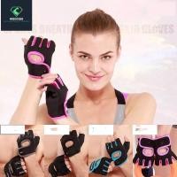 ราคา ถุงมือกีฬา แบบครึ่งนิ้ว ระบายอากาศ กันลื่น สําหรับ fitness ยกน้ำหนัก (23953825244)