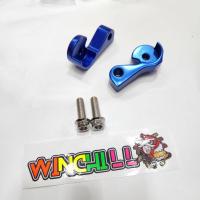 ราคา ตัวโหลด โช้ค สีน้ำเงิน+น็อตเลส สำหรับใส่สวิงอาร์มยืด2นิ้ว (12486337153)