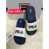 ราคา FILA Suede Velcro รองเท้าแตะ ลิขสิทธิ์แท้ ป้าย690฿ Size 40 (12085673777)