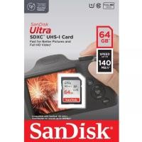 Sandisk SDHC Ultra Class 10 Memory Card 64GB