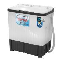 ราคา เครื่องซักผ้า 2 ถัง Haier รุ่น HWM-TE75 ขนาดความจุ 7.5 KG. (16727434521)