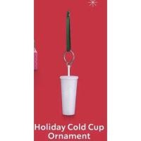 ราคา [แท้]Holiday Cold Cup Ornament /Mini Bling Coldcup Ornament Keychain พวงกุญแจ สตาร์บัคส์ แก้วหนาม limited edition (11672491249)