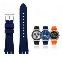 ราคา 19 มม.21 มม.ซิลิโคนสําหรับ Swatch YVS423 419 413 406 400 YCS series สร้อยข้อมือนาฬิกาอุปกรณ์เสริม (26653231880)