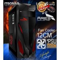 ราคา ATX Itsonas FALCON (Black/Red) (3640438643)
