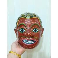 ราคา เศียรเงาะ เจ้าเงาะ ขนาดครอบ งานกระดาษ แข็งแรงทนทาน งานสวย ฟรีขาตั้งไม้อัดสีแดง เศียรครู (22046144036)