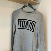 ราคา [Second Hand] Topman Grey Marl Tokyo Sweatshirt (Size M) เสื้อแขนยาว มือสอง แบรนด์แท้100% สภาพ 85% (5332884045)