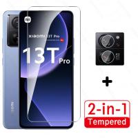 ราคา ฟิล์มกระจกนิรภัยกันรอยหน้าจอ 2in1 สําหรับ Xiaomi 13T Xiaomi 13T Pro Xiaomi13TPro Xiaomi13T 13TPro 13 T Mi13TPro 5G (23556287682)