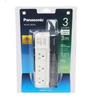 ราคา ปลั๊กพ่วง รางปลั๊กไฟ 3 ช่อง 3 สวิตซ์ PANASONIC WCHG 28334 3 ม. (รับประกัน 1 ปี) (9541568641)