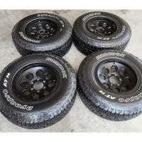 ราคา ล้อ Yusta Racing + ยาง Hankook Dynapro AT-m (RF10) 265/75R16 ปี 18 (22214819323)