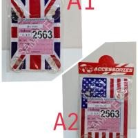 ราคา ป้ายใส่ พรบสำหรับรถยนต์แบบมีจุ๊บลายธงชาติอังกฤษ AC (3637025588)