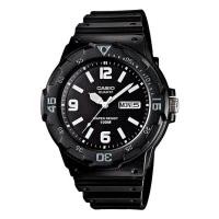 ราคา Casio Standard นาฬิกาข้อมือผู้ชาย สายเรซิ่น สีดำ รุ่น MRW-200H,MRW-200H-1B2,MRW-200H-1B2VDF (44242311)
