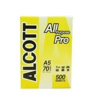 ราคา กระดาษ A5 70G ALCOTT กระดาษถ่ายเอกสาร 70 แกรม 500 แผ่น (19657431004)