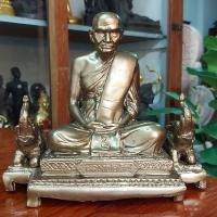 ราคา พระบูชาหลวงพ่อเงิน เนื้อทองเหลืองเจ้าของเดิมทาสีใหม่ หน้าตัก 5 นิ้ว พิธีพุทธาภิเษก วัดท้ายน้ำ อ.โพทะเล จ.พิจิตร (24121279144)