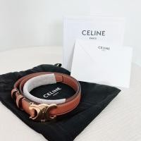 ราคา New CELINE - Medium Triomphe Belt (Tan) (17966391462)