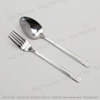 ราคา ช้อน + ส้อม 707/21 ตราจากัวร์ ( กุหลาบ ) ตราจากัวร์ (บรรจุ 6 คู่ /กล่อง) (7434668995)