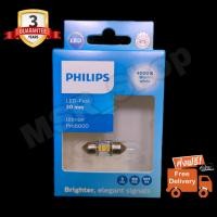 ราคา Philips หลอดไฟรถยนต์ ไฟเพดาน ไฟห้องโดยสาร Ultinon Pro6000 LED Festoon 30mm 4000K แท้ 100% รับประกัน 3 ปี จัดส่ง ฟรี (17923109858)