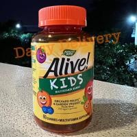 ราคา พร้อมส่ง เยลลี่วิตามินรวมสำหรับเด็ก แสนอร่อย Nature’s way Alive Kids Multivitamins Gummies Cherry Orange 60 เม็ด (23706372034)
